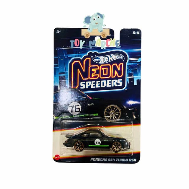 Hot Wheels Neon Speeders Porsche 934 Turbo RSR
