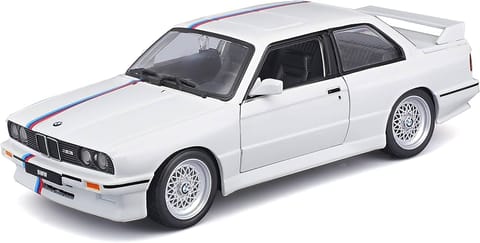 Bburago 1988 BMW 3 Series M3 White 1:24