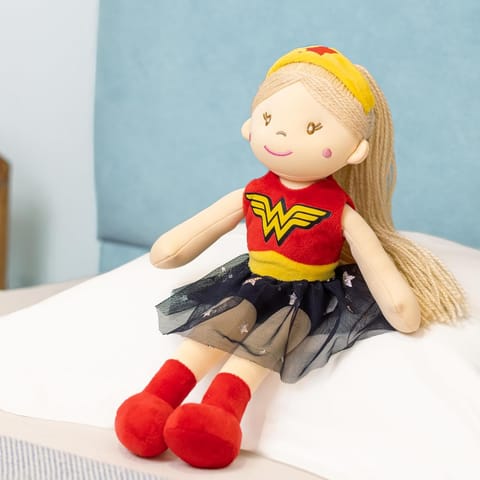 Mirada Wonder Women Rag Doll - 38 cm