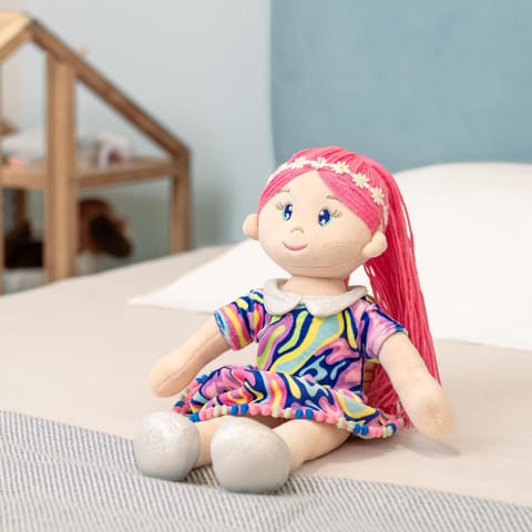 Mirada Rosa Rag Doll - 38 cm