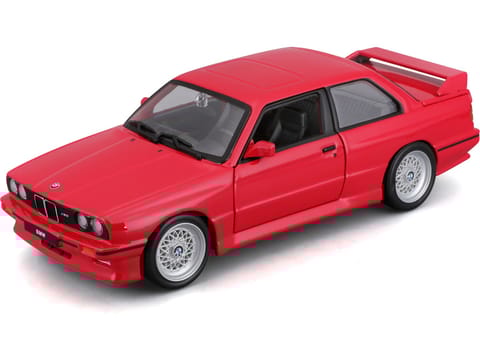 Bburago 1988 BMW 3 Series M3 Red 1:24