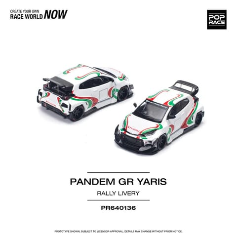 POP Race Pandem GR Yaris Rally Livery PR640136