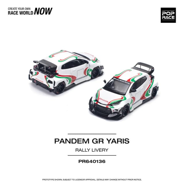 POP Race Pandem GR Yaris Rally Livery PR640136