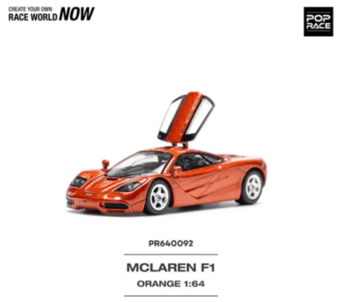 POP Race McLaren F1 Orange PR640092