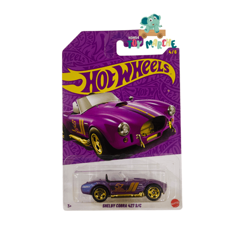 Hot Wheels 2025 57th Anniversary Pearl and Chrome - Shelby Cobra 427 S/C