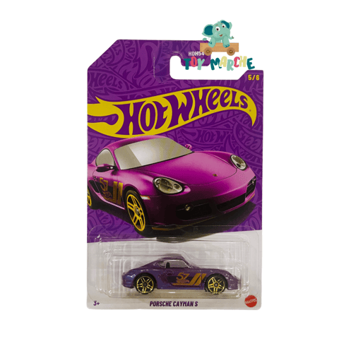 Hot Wheels 2025 57th Anniversary Pearl and Chrome - Porsche Cayman S