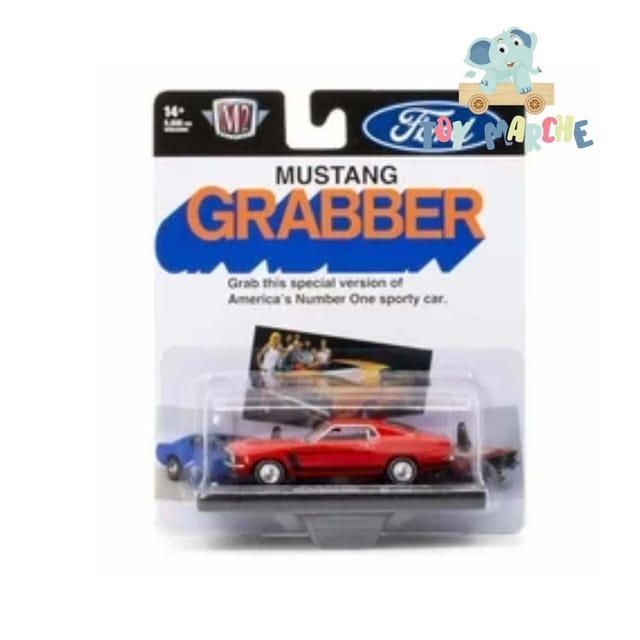 M2 Machines Auto-Drivers R111 1970 Ford Mustang Grabber