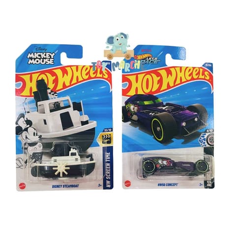 Hot Wheels HW50 Concept And Disney Steamboat