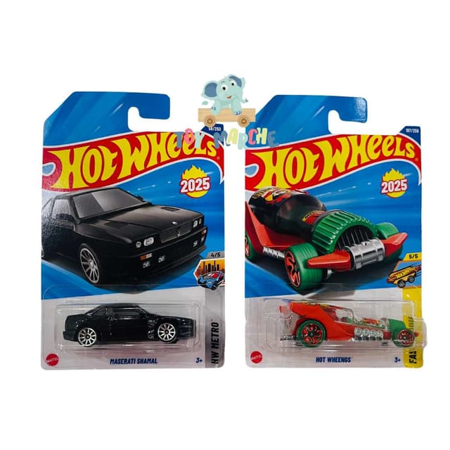 Hot Wheels Maserati Shamal And Hot Wheengs