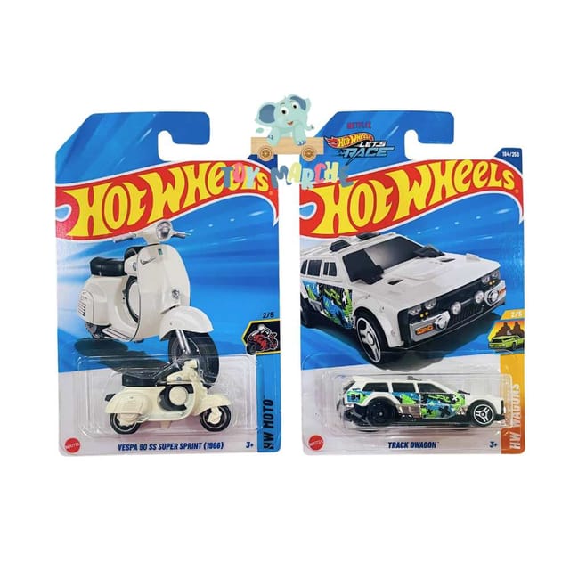 Hot Wheels Vespa 90 SS Super Sprint (1966) And Track Dwagon