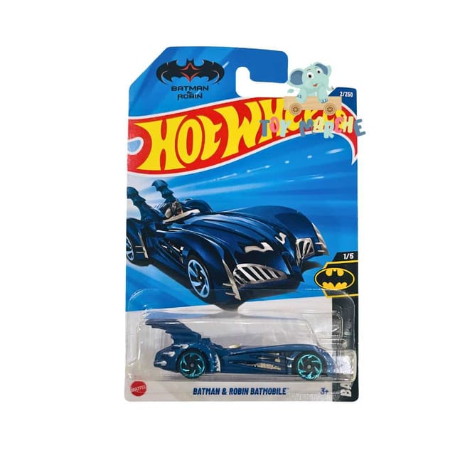 Hot Wheels Batman & Robin Batmobile