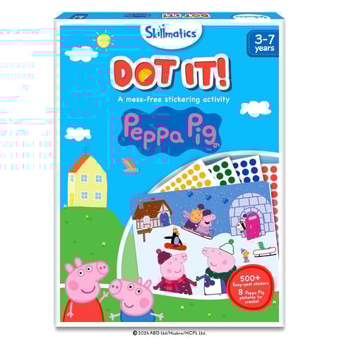 Skillmatics Dot It Sticker Art Activity - Peppa Pig