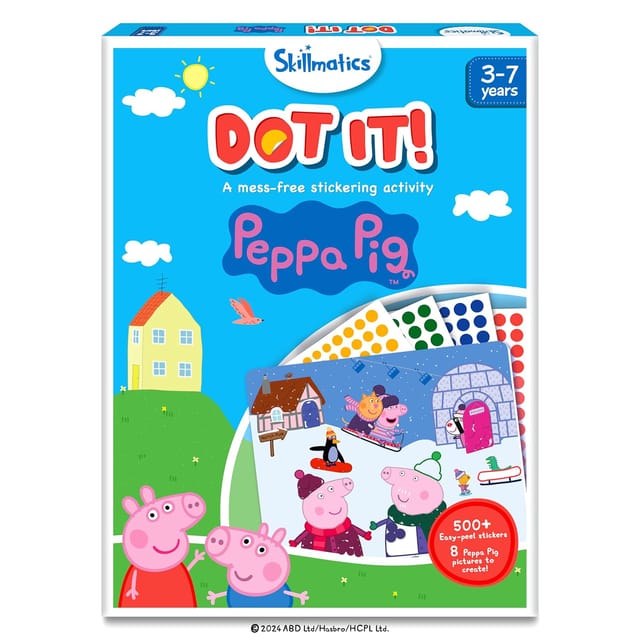 Skillmatics Dot It Sticker Art Activity - Peppa Pig