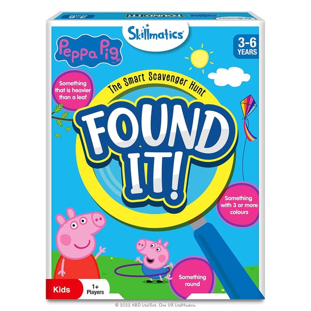 Skillmatics Peppa Pig Scavenger Hunt Card Game - Found It