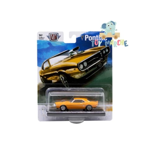 M2 Machines Auto-Drivers 1968 Pontiac Firebird 400 HO Orange 1:64