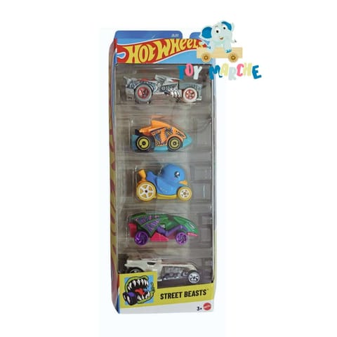 Hot Wheels 5 Car Pack - Street Beasts