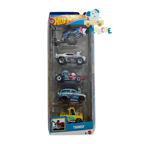 Hot Wheels 5 Car Pack - Tooned