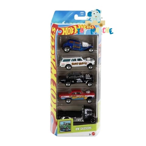 Hot Wheels 5 Car Pack - Gasser