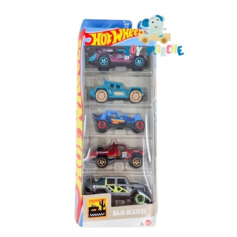 Hot Wheels 5 Car Pack - Baja Blazers