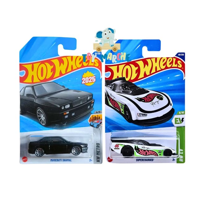 Hot Wheels Maserati Shamal And Supercharged