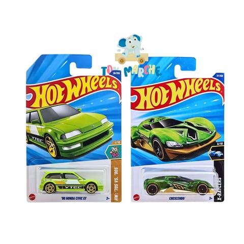 Hot Wheels '90 Honda Civic EF And Crescendo
