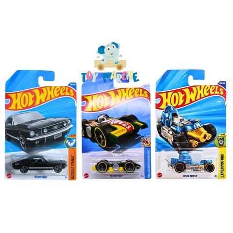 Hot Wheels '67 Mustang, Flippin Fast And Speed Driver