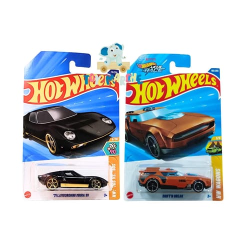 Hot Wheels '71 Lamborghini Miura SV And Drift'n Break