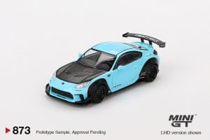 Mini GT 873 Toyota GR86 LB Nation Baby Blue