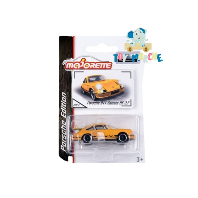Majorette Porsche 911 Carrera RS 2.7 Signal Yellow