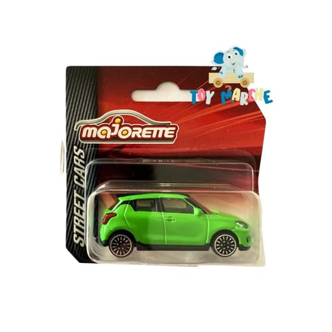 Majorette Street Cars Suzuki Swift Sport Green