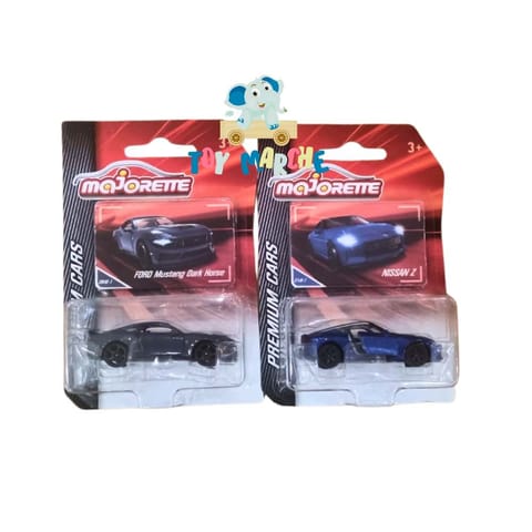 Majorette Premium Cars Ford Mustang Dark Horse And Nissan Z