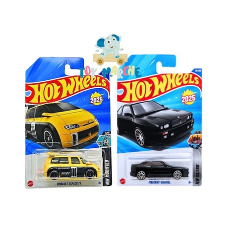 Hot Wheels Maserati Shamal And Renault Espace F1
