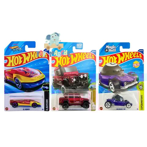 Hot Wheels El Viento, Decidedly Go And '15 Land Rover Defender Double Cab