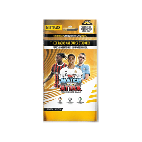 Topps UEFA Champions League Match Attax 24/25 Trading and Collectible Card Game 20 Cards Pack