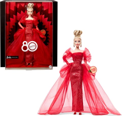 Barbie Signature Collectible Doll For Mattel 80th Anniversary