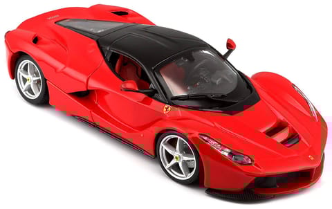 Bburago LaFerrari - Red - 1:24 - Acrylic Case