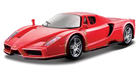 Bburago Enzo Ferrari - Red - 1:24 - Acrylic Case