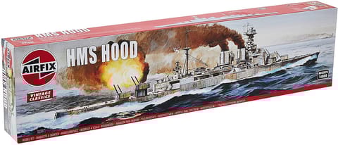 Airfix Vintage Classics HMS Hood 1:600 Military Naval Ship