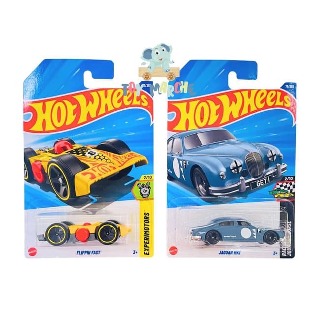 Hot Wheels Flippin Fast And Jaguar MK1