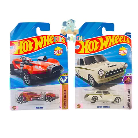 Hot Wheels Lotus Cortina And Mod Mill
