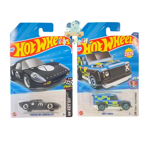 Hot Wheels Porsche 904 Carrera GTS And Drift-Ender