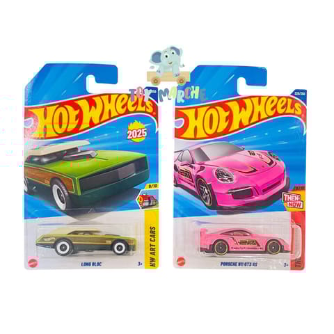 Hot Wheels Long Bloc And Porsche 911 GT3 RS