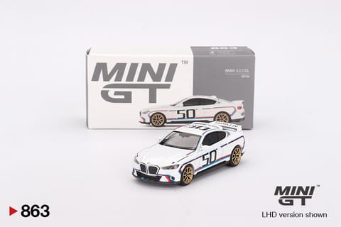 MINI GT 863 BMW 3.0 CSL White