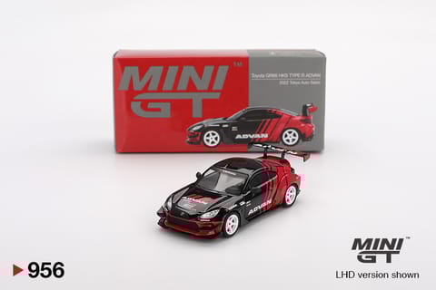 MINI GT 956 Toyota GR86 HKS TYPE R ADVAN 2022 Tokyo Auto Salon