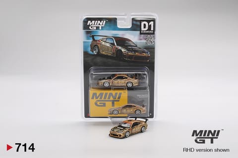 MINI GT 714 Nissan Silvia (S15) Top Secret D1GP