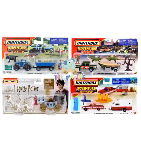 Matchbox Adventure Pack - Set of 4