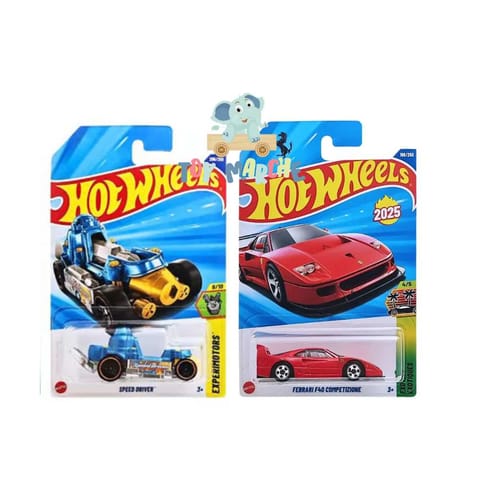 Hot Wheels Ferrari F40 Competizione And Speed Driver