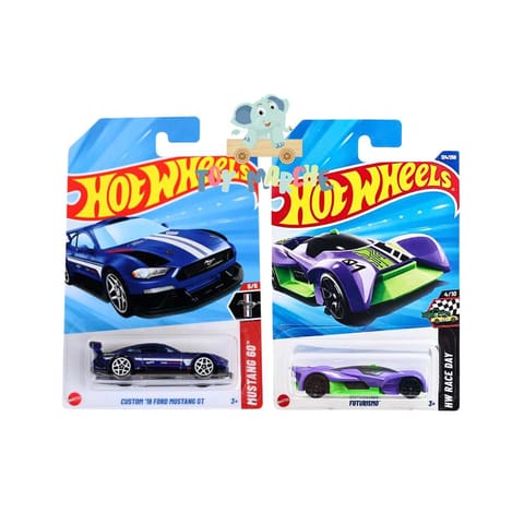 Hot Wheels Custom '18 Ford Mustang GT And Futurismo