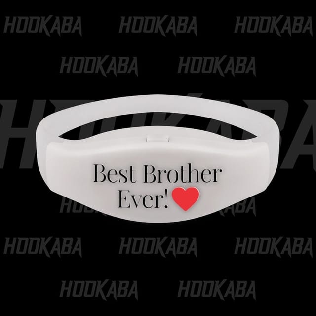 Hookaba Music Sensing Rhythm Rakhi - Best Brother Ever
