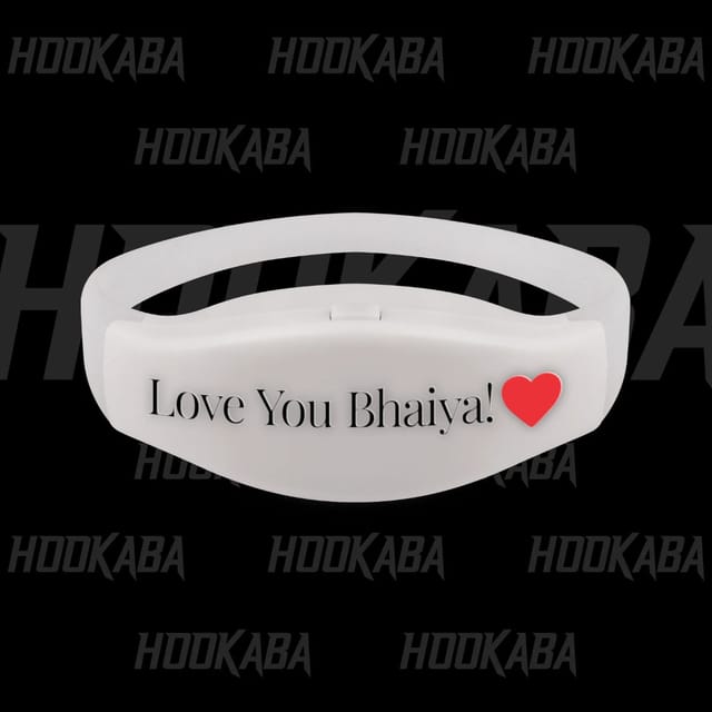 Hookaba Music Sensing Rhythm Rakhi - Love You Bhaiya